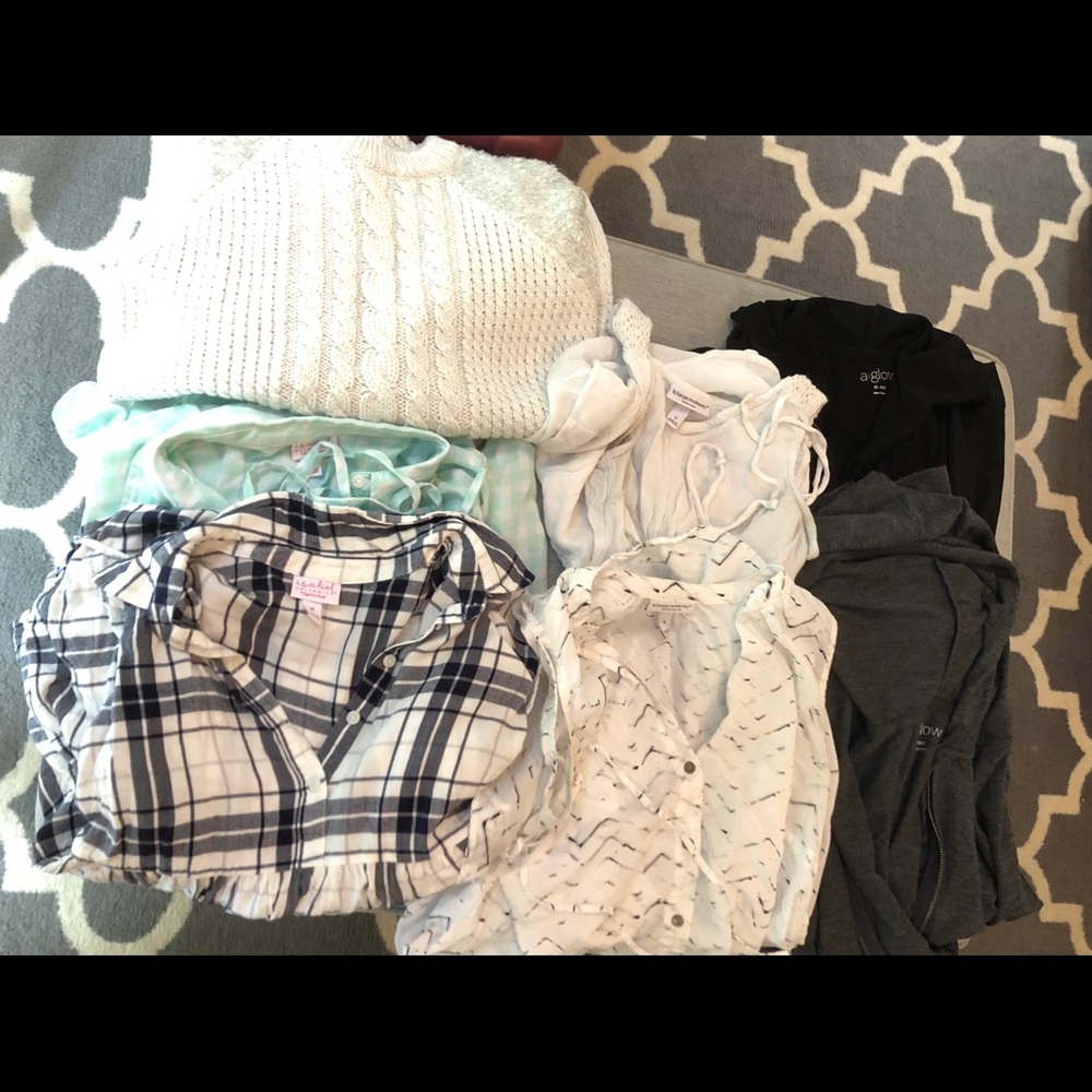 maternity shirts Can sell separately. Best offer.